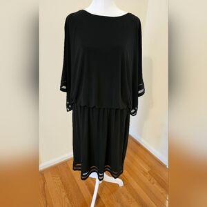 Jessica Howard Dress, Black, Size 16W